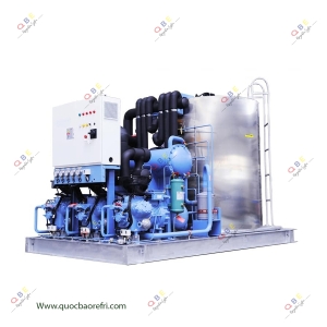 Cụm Máy Sản Xuất Đá Vảy 15 tấn/24h