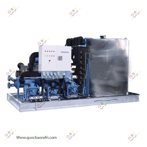 Cụm Máy Sản Xuất Đá Vảy 25 tấn/24h