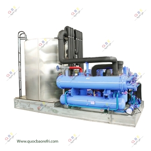 Cụm Máy Sản Xuất Đá Vảy 30 tấn/24h