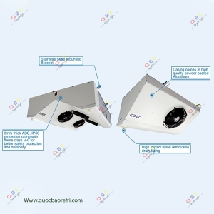 Dàn Lạnh Low Air Dual Throw Unit Cooler - EDEN